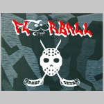 Florbal - ( Floorball )  nočný " ruský " maskáč - Nightcamo SPLINTER, pánske tričko 100%bavlna